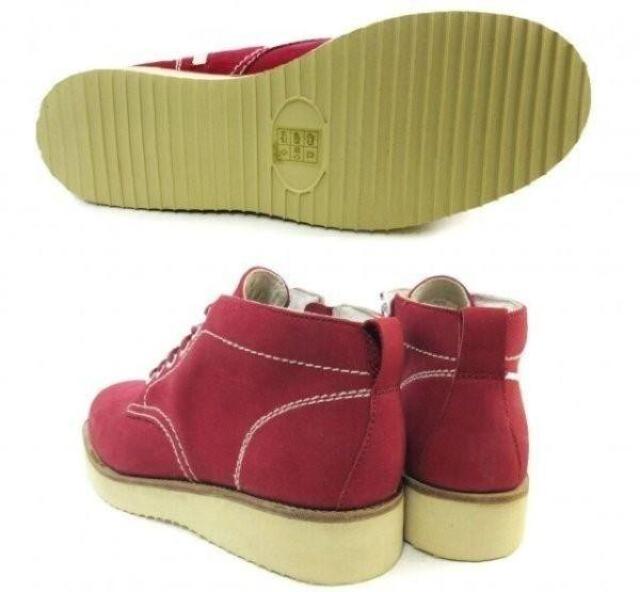 1円~C876新品Dedes本革編上げプレーントゥ/ワークブーツ25aRED♂ < 男性ファッション 1円~C876新品Dedes本革編上げプレーントゥ/ワークブーツ25aRED♂ < 男性ファッションの