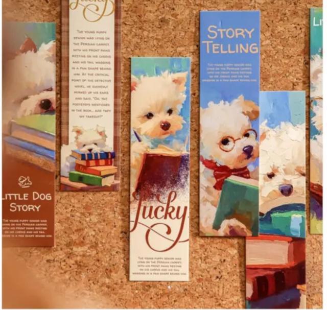 【新商品】キュートで面白い動物のテーマのカラフルなしおり、30個(リトルドッグストーリー)(1) < インテリア/ライフ 【新商品】キュートで面白い動物のテーマのカラフルなしおり、30個(リトルドッグストーリー)(1) < インテリア/ライフの