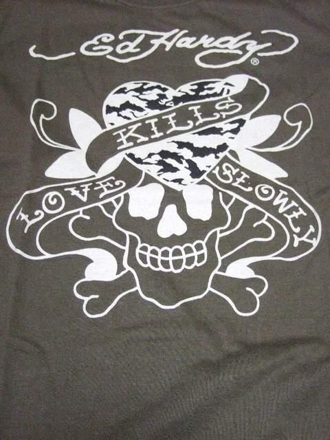 †Ed Hardy†Love Kills Slowly†エドハーディー†ラブキル†Tシャツ† < ブランド  †Ed Hardy†Love Kills Slowly†エドハーディー†ラブキル†Tシャツ† < ブランドの