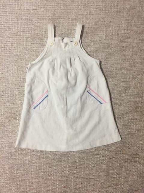 710.ワンピース☆白☆120センチ < キッズ/ベビー  710.ワンピース☆白☆120センチ  < キッズ/ベビーの