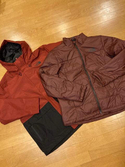 THE NORTH FACE CLEMENT 大きいsizeXXL 3in1  3way < ブランド  THE NORTH FACE CLEMENT 大きいsizeXXL 3in1  3way  < ブランドの