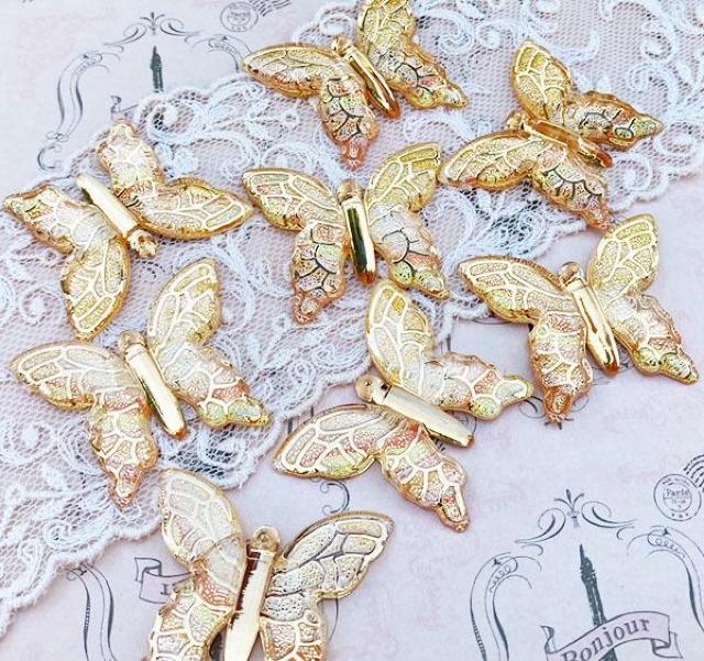 錦蝶のアクリルチャーム4個金茶 < ペット/手芸/園芸  錦蝶のアクリルチャーム4個金茶  < ペット/手芸/園芸の