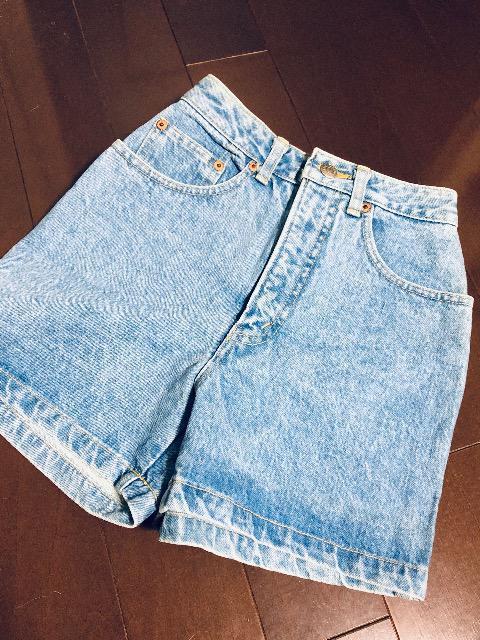 〈デニムショートパンツ〉CONE   MILLS EVER BLUE(Sサイズ) < 女性ファッション  〈デニムショートパンツ〉CONE   MILLS EVER BLUE(Sサイズ)  < 女性ファッションの