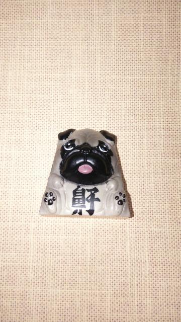 駒犬4.パグ将棋の駒風フィギュアガチャガチャガシャポンカプセルトイ < ホビー  駒犬4.パグ将棋の駒風フィギュアガチャガチャガシャポンカプセルトイ  < ホビーの