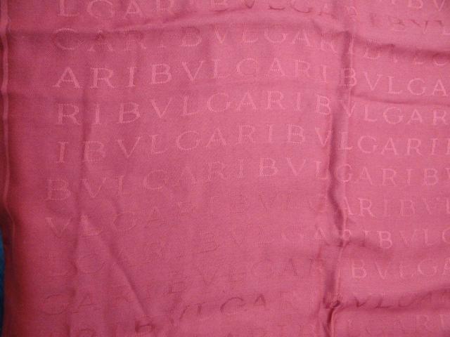BVLGARI ブルガリ ロゴマニア シルク×ウール ストール ショール レッド<USED>【送料無料】 < ブランド BVLGARI ブルガリ ロゴマニア シルク×ウール ストール ショール レッド<USED>【送料無料】 < ブランドの