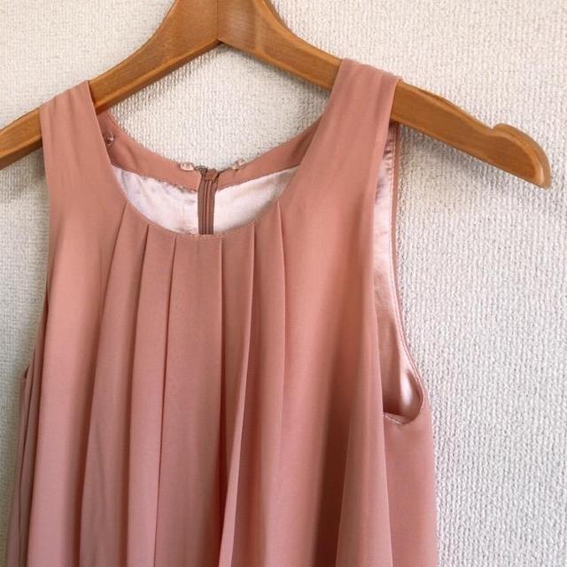 ◆裾パールワンピース◆くすみピンク36★結婚式お呼ばれ懇親会など♪1回着用のみ < 女性ファッション  ◆裾パールワンピース◆くすみピンク36★結婚式お呼ばれ懇親会など♪1回着用のみ < 女性ファッションの