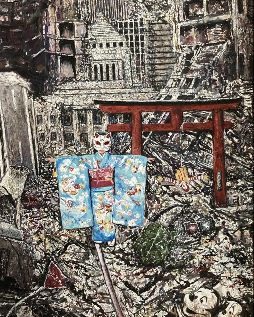 絵画 水彩『Ground Zero -Little Tokyo-八百万神-天祥・降臨・顕形(げぎょう)の雛子』新品・真作保証・原画 < ホビー 絵画 水彩『Ground Zero -Little Tokyo-八百万神-天祥・降臨・顕形(げぎょう)の雛子』新品・真作保証・原画 < ホビーの