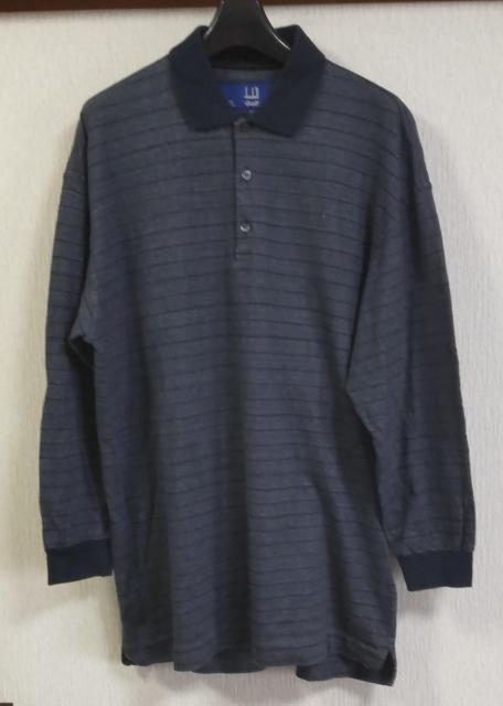 ダンヒル●dunhill GOLF●長袖ポロシャツ●イタリア製●L < ブランド  ダンヒル●dunhill GOLF●長袖ポロシャツ●イタリア製●L  < ブランドの
