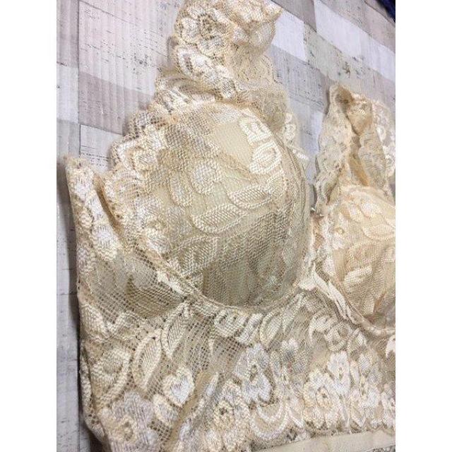 『画像から1枚』お洒落で豪華なレース使い!楽々ノンワイヤーブラ1枚1100円が < 女性ファッション 『画像から1枚』お洒落で豪華なレース使い!楽々ノンワイヤーブラ1枚1100円が < 女性ファッションの