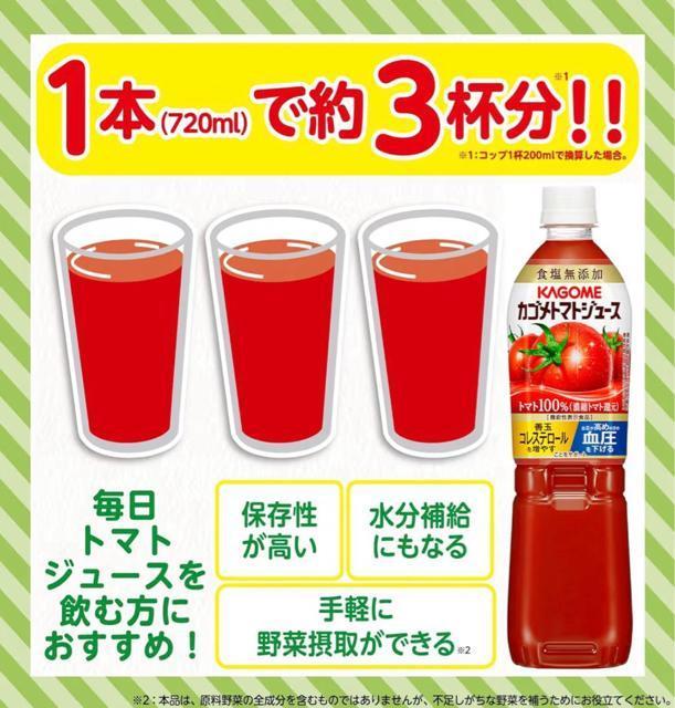 【15本】カゴメ トマトジュース 食塩無添加 ラベルレス 720ml 機能性表示食品/リコピン・GABA配合/血圧・善玉 < グルメ/ドリンク  【15本】カゴメ トマトジュース 食塩無添加 ラベルレス 720ml 機能性表示食品/リコピン・GABA配合/血圧・善玉 < グルメ/ドリンクの