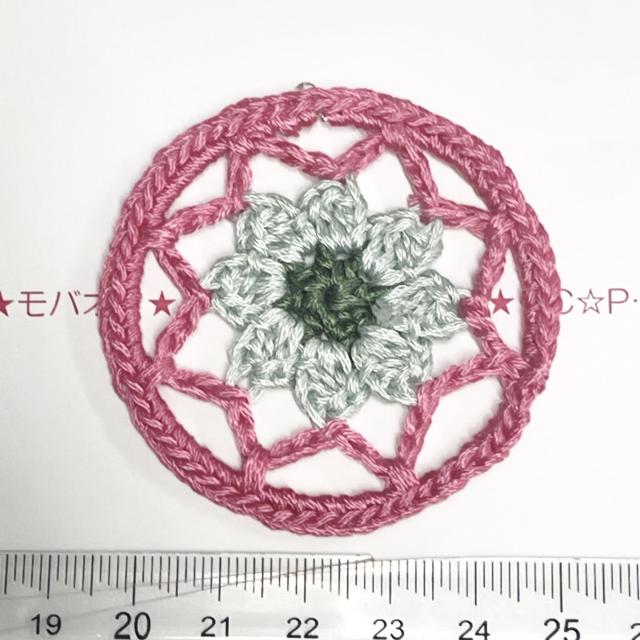 4*ハンドメイド♪お花のドリームキャッチャーチャーム 8 < ペット/手芸/園芸  4*ハンドメイド♪お花のドリームキャッチャーチャーム 8  < ペット/手芸/園芸の