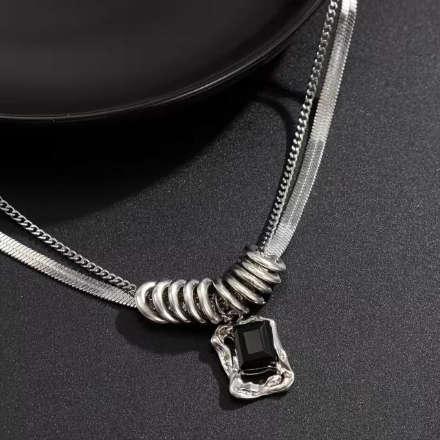 ����������790�~���p���N�X�^�C�� ��d���C���[ �`�F�[�� �u���b�N �L���[�r�b�N �y���_���g ���y�t�F�X�A���i�g���ɍœK �� �j���A�N�Z�T���[/���v�� 