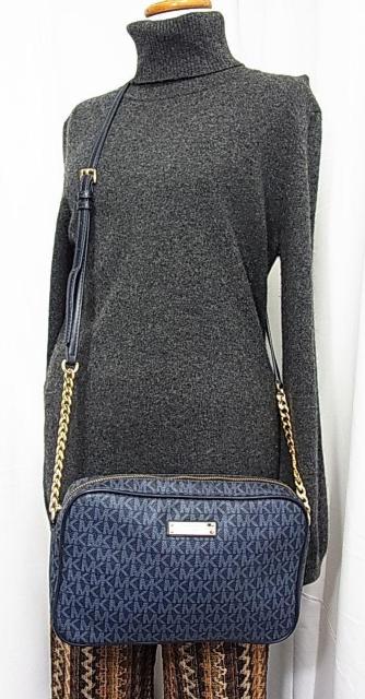 �y���K�i�Ǖi�zMICHAEL KORS �}�C�P���R�[�X JET SET �΂߂��� �V�����_�[�o�b�O �� �u�����h�� 