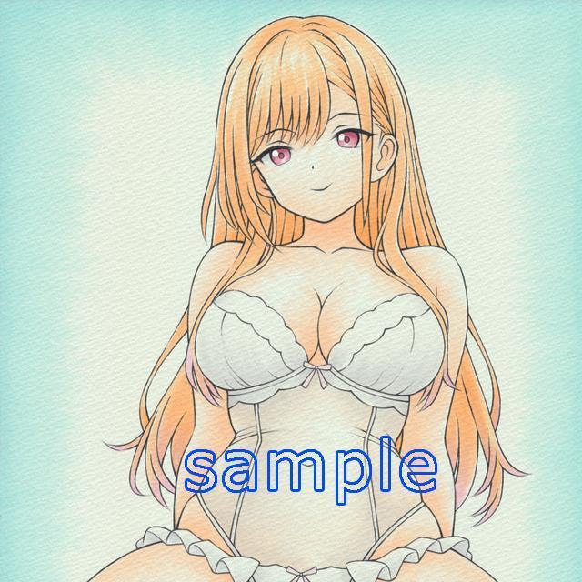 自作イラスト 喜多川海夢 (その着せ替え人形は恋をする) 下着 ランジェリー < アニメ/コミック/キャラクター 自作イラスト 喜多川海夢 (その着せ替え人形は恋をする) 下着 ランジェリー < アニメ/コミック/キャラクターの