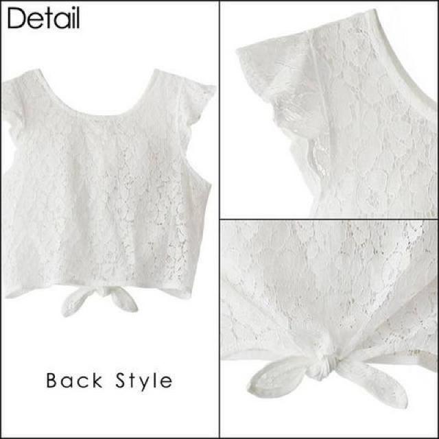 グレイル★前結び レース トップス < ブランド グレイル★前結び レース トップス < ブランドの