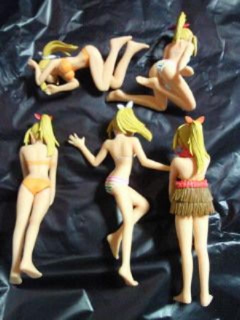パチンコ 海物語 マリンちゃん ワリン ビキニ 水着 フィギュア 6体 セット 台付 ハワイ < ホビー  パチンコ 海物語 マリンちゃん ワリン ビキニ 水着 フィギュア 6体 セット 台付 ハワイ < ホビーの