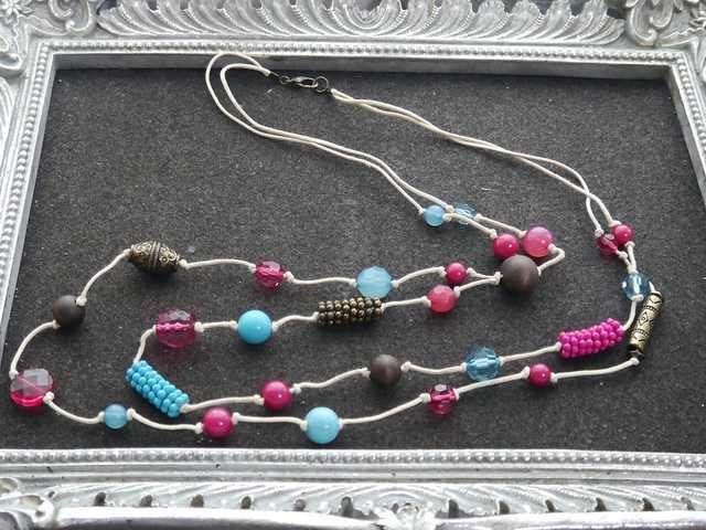 新品アンティーク調オリエンタルエスニックレトロ紐ネックレス < 女性アクセサリー/時計  新品アンティーク調オリエンタルエスニックレトロ紐ネックレス  < 女性アクセサリー/時計の