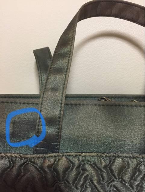 403.新品☆グリーン系玉虫色バッグ☆難有り < 女性ファッション  403.新品☆グリーン系玉虫色バッグ☆難有り < 女性ファッションの