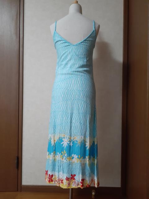 Indio・マキシワンピース・水色×花柄 < ブランド  Indio・マキシワンピース・水色×花柄 < ブランドの