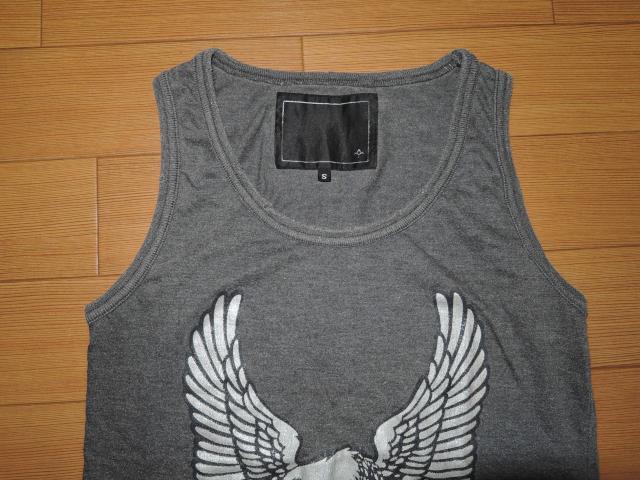 BACKBONE バックボーン タンクトップ S ダメージ加工 イーグル < ブランド BACKBONE バックボーン タンクトップ S ダメージ加工 イーグル < ブランドの