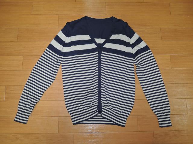 uniform experiment 薄手 ボーダー カーディガン 2 紺 SOPHNET. < ブランド  uniform experiment 薄手 ボーダー カーディガン 2 紺 SOPHNET.  < ブランドの