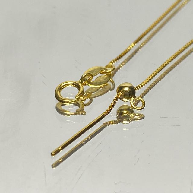 《ネックレス》silver925 ピンチェーンネックレス ゴールド < 男性アクセサリー/時計  《ネックレス》silver925 ピンチェーンネックレス ゴールド < 男性アクセサリー/時計の