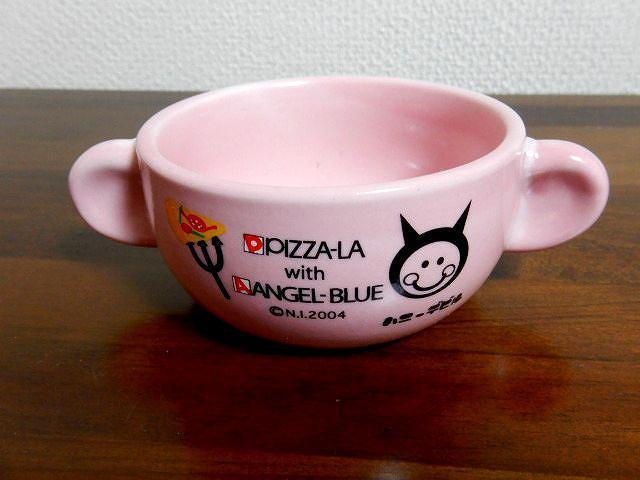 ◆PIZZALA ピザーラ pizza-lz with angel-blue ハニーデビル スープカップ 中古品 < インテリア/ライフ  ◆PIZZALA ピザーラ pizza-lz with angel-blue ハニーデビル スープカップ 中古品 < インテリア/ライフの
