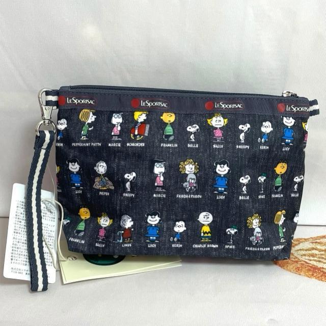 ★新品★LeSportsac レスポートサック スヌーピ グレイ  化粧ポーチ  2つ収納 ポーチ 7105 送料無料 < 女性ファッション  ★新品★LeSportsac レスポートサック スヌーピ グレイ  化粧ポーチ  2つ収納 ポーチ 7105 送料無料 < 女性ファッションの