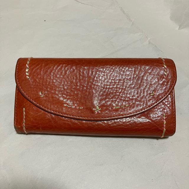 【cotone / コットーネ】 レザー / 二つ折り / 長財布 艶茶 < 女性ファッション 【cotone / コットーネ】 レザー / 二つ折り / 長財布 艶茶 < 女性ファッションの