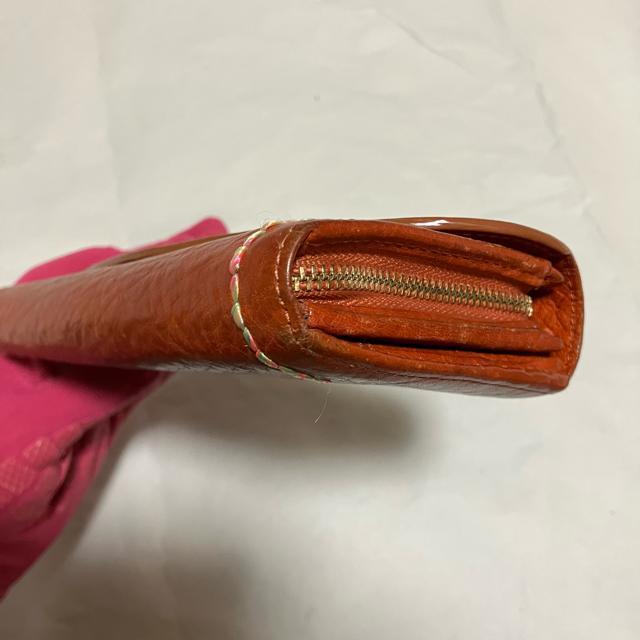 【cotone / コットーネ】 レザー / 二つ折り / 長財布 艶茶 < 女性ファッション 【cotone / コットーネ】 レザー / 二つ折り / 長財布 艶茶 < 女性ファッションの