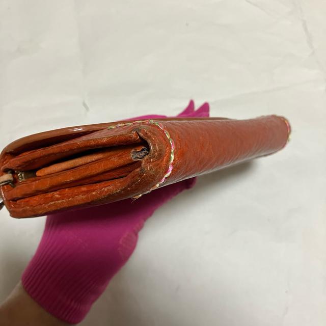 【cotone / コットーネ】 レザー / 二つ折り / 長財布 艶茶 < 女性ファッション 【cotone / コットーネ】 レザー / 二つ折り / 長財布 艶茶 < 女性ファッションの