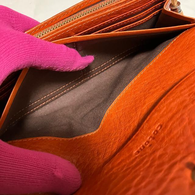 【cotone / コットーネ】 レザー / 二つ折り / 長財布 艶茶 < 女性ファッション 【cotone / コットーネ】 レザー / 二つ折り / 長財布 艶茶 < 女性ファッションの