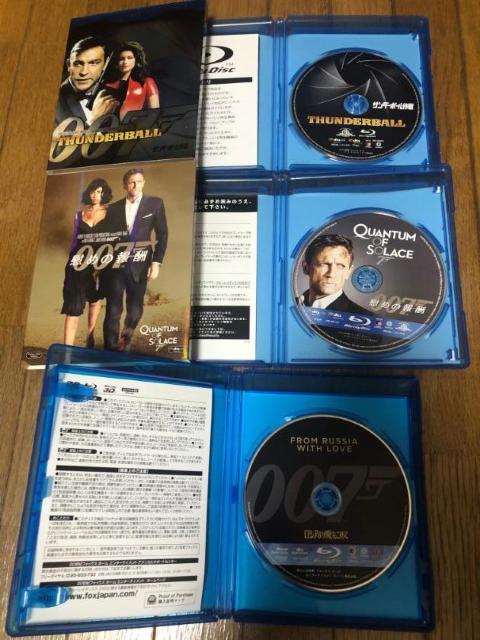 【洋画Blu-ray】007シリーズ 3本セット < CD/DVD/ビデオ  【洋画Blu-ray】007シリーズ 3本セット < CD/DVD/ビデオの
