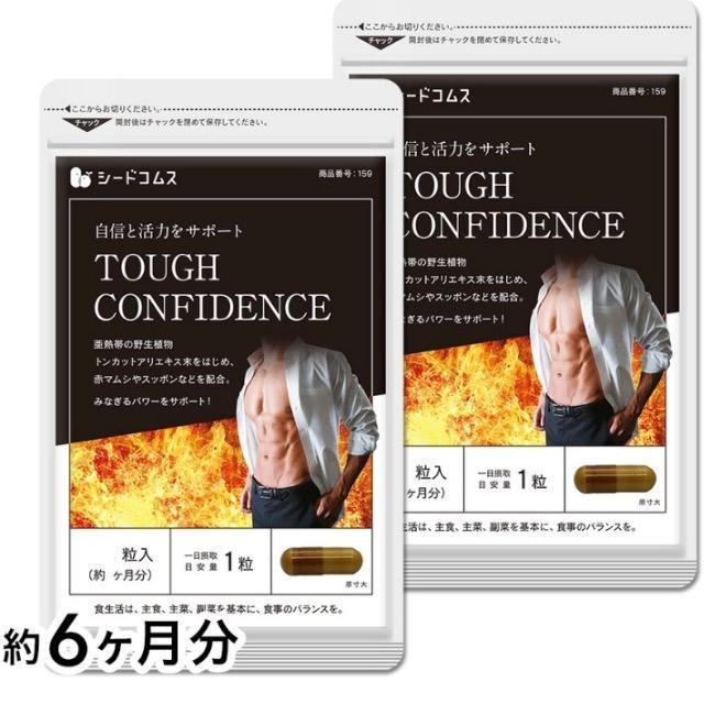 タフコンフィデンス サプリメント 約6ヵ月分 トンカットアリエキス 配合 マカ 亜鉛 男性 活力 健康食品 < ヘルス/ビューティー  タフコンフィデンス サプリメント 約6ヵ月分 トンカットアリエキス 配合 マカ 亜鉛 男性 活力 健康食品  < ヘルス/ビューティーの