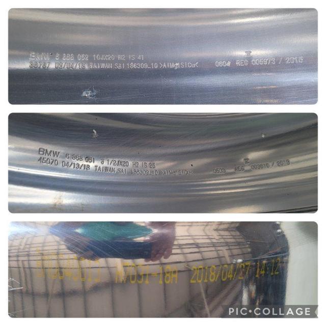 BMW 7シリーズ G11 G12 純正 ダブルスポークスタイリング646 20インチ8.5j/+25 10j/+41 PCD11 < 自動車/バイク BMW 7シリーズ G11 G12 純正 ダブルスポークスタイリング646 20インチ8.5j/+25 10j/+41 PCD11 < 自動車/バイク