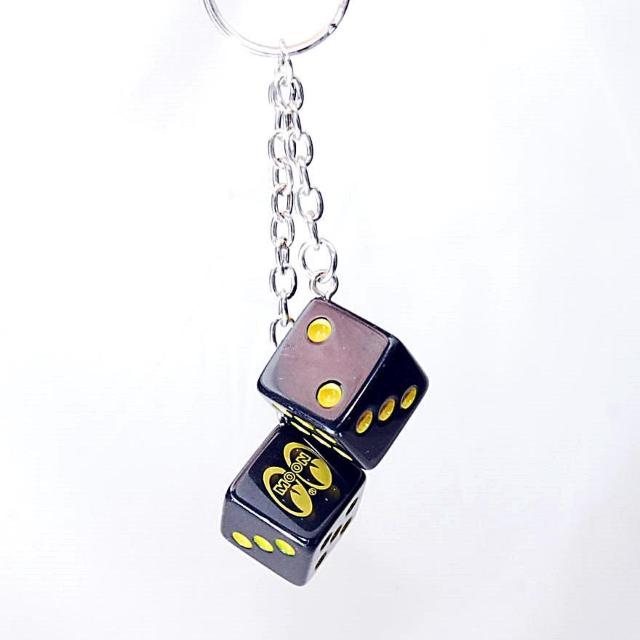 匿名配送 MOON Twin ダイス キーリング ブラック MKR187-BK ムーンアイズ キーホルダー キーチェーン サイコロ < 自動車/バイク 匿名配送 MOON Twin ダイス キーリング ブラック MKR187-BK ムーンアイズ キーホルダー キーチェーン サイコロ < 自動車/バイク