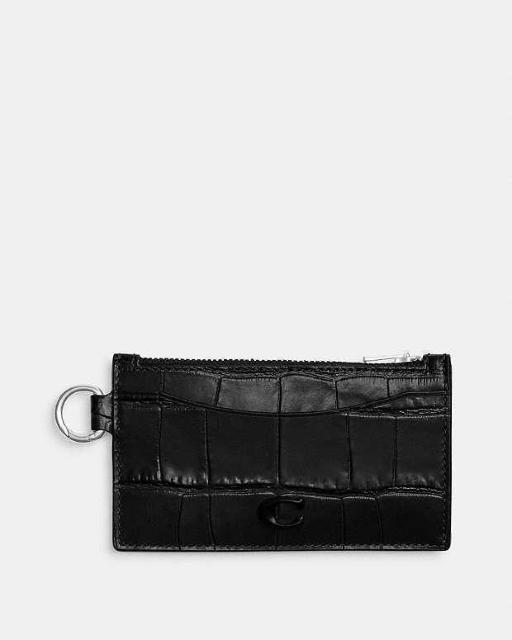 25300円★新品&正規品保証★コーチ COACH★クロコダイル エンボスド レザー★カードケース < ブランド  25300円★新品&正規品保証★コーチ COACH★クロコダイル エンボスド レザー★カードケース  < ブランドの