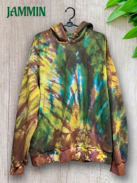 タイダイパーカー 裏パイル ヒッピー レゲエ アジアン エスニック カラフル < 男性ファッション タイダイパーカー 裏パイル ヒッピー レゲエ アジアン エスニック カラフル < 男性ファッションの