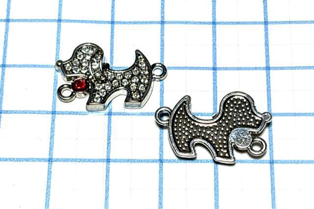 1609 キラキラジルコニアの犬ちゃん 銀色 2個 金属パーツ アクセサリーチャーム ハンドメイド材料 < ペット/手芸/園芸 1609 キラキラジルコニアの犬ちゃん 銀色 2個 金属パーツ アクセサリーチャーム ハンドメイド材料 < ペット/手芸/園芸の