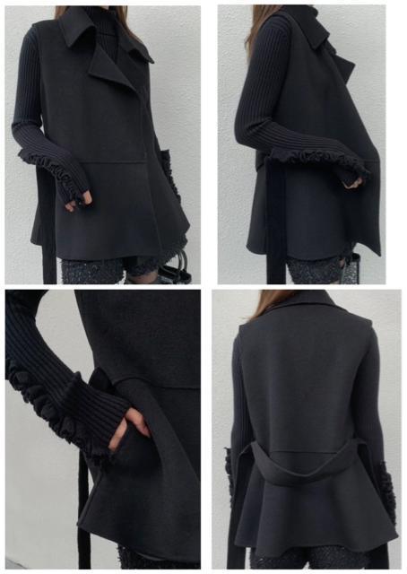 birthdaybashbbALETTA3WAYCAPECOATBLACK�o�[�X�f�[�o�b�V���P�[�v�R�[�g�|���`���W���A�E�^�����{�� �� �����t�@�b�V������ 