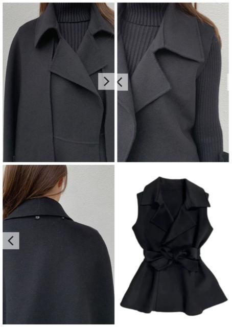 birthdaybashbbALETTA3WAYCAPECOATBLACK�o�[�X�f�[�o�b�V���P�[�v�R�[�g�|���`���W���A�E�^�����{�� �� �����t�@�b�V������ 