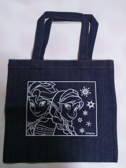 当選品☆明治オリジナル アナと雪の女王 デニムトートバッグ☆アナ雪 非売品 < ホビー  当選品☆明治オリジナル アナと雪の女王 デニムトートバッグ☆アナ雪 非売品  < ホビーの