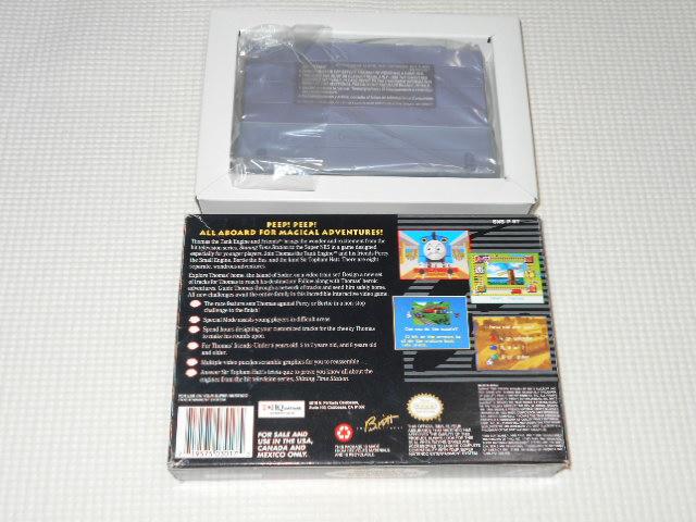 SFC★THOMAS THE TANK ENGINE & FRIENDS SNES 海外版 ポスター付 < ゲーム本体/ソフト  SFC★THOMAS THE TANK ENGINE & FRIENDS SNES 海外版 ポスター付 < ゲーム本体/ソフトの