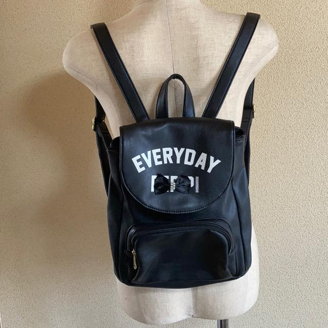 レピピアルマリオ リュック 黒 < ブランド  レピピアルマリオ リュック 黒  < ブランドの