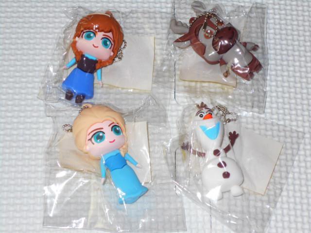 アナと雪の女王 ラバーマスコット 4種類セット < アニメ/コミック/キャラクター  アナと雪の女王 ラバーマスコット 4種類セット  < アニメ/コミック/キャラクターの