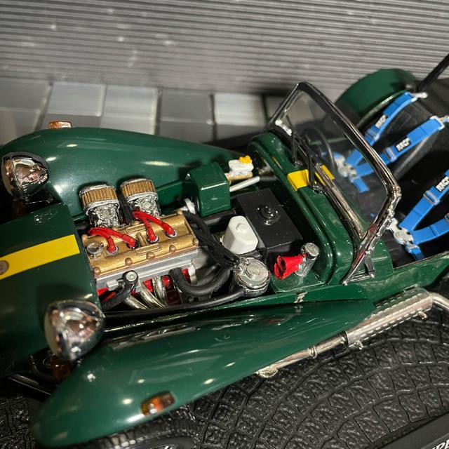 絶版未展示品 京商 1/18 ケータハム スーパーセブン イエローライン < ホビー  絶版未展示品 京商 1/18 ケータハム スーパーセブン イエローライン < ホビーの