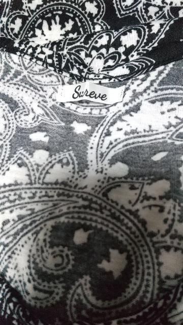 総柄のシフォンワンピ★Lサイズ★黒×白 < 女性ファッション 総柄のシフォンワンピ★Lサイズ★黒×白 < 女性ファッションの