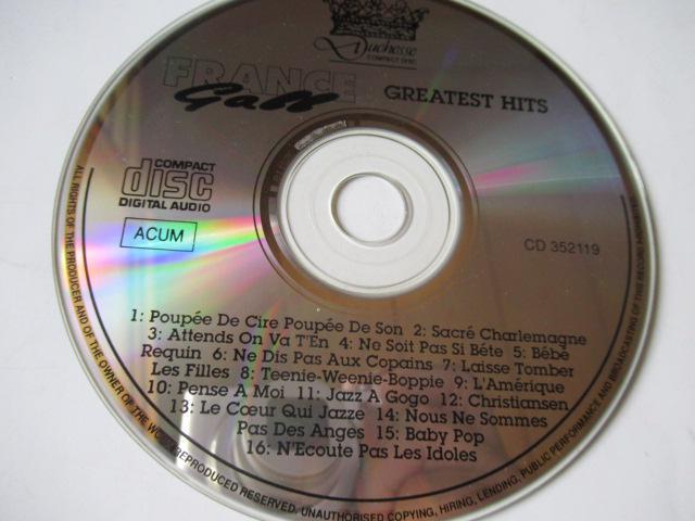 フランス・ギャル CD 「 France Gall Greatest Hits 」 < CD/DVD/ビデオ  フランス・ギャル CD 「 France Gall Greatest Hits 」 < CD/DVD/ビデオの