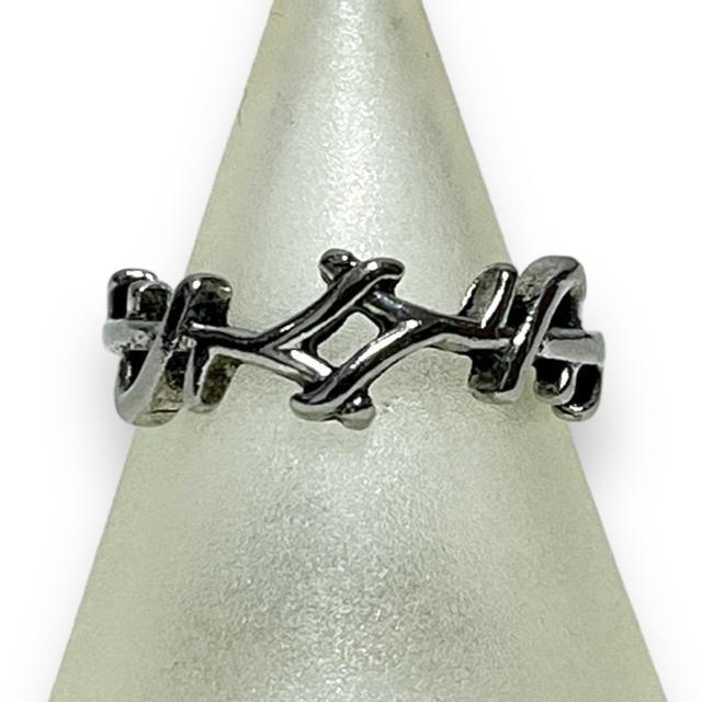 【新品/11号】デザインシルバーリング < 女性アクセサリー/時計  【新品/11号】デザインシルバーリング < 女性アクセサリー/時計の