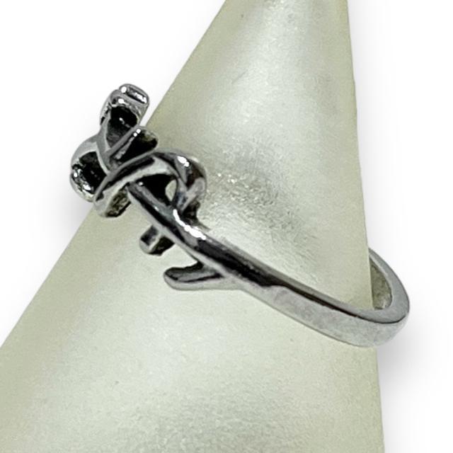 【新品/11号】デザインシルバーリング < 女性アクセサリー/時計  【新品/11号】デザインシルバーリング < 女性アクセサリー/時計の